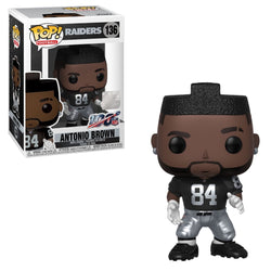 ANTONIO BROWN #136 Raiders Uniform Funko Pop! Football (Home Jersey)