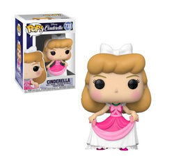 CINDERELLA in Pink Dress #738 Funko Pop! Disney