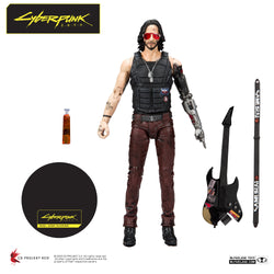 CYBERPUNK 2077 McFarlane 7" Johnny Silverhand Action Figure